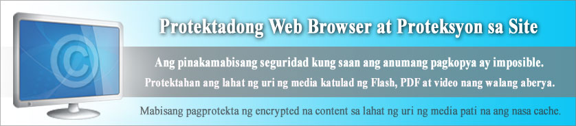 Proteksyon at Seguridad ng Website at Web Browser